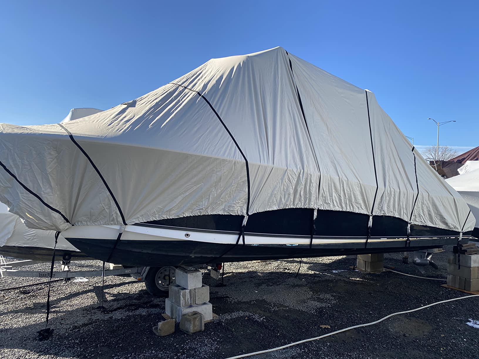 Budge Hard Top T-Top Boat Cover, Waterproof, Fits Boats 22-24 ft Long customer photo 1