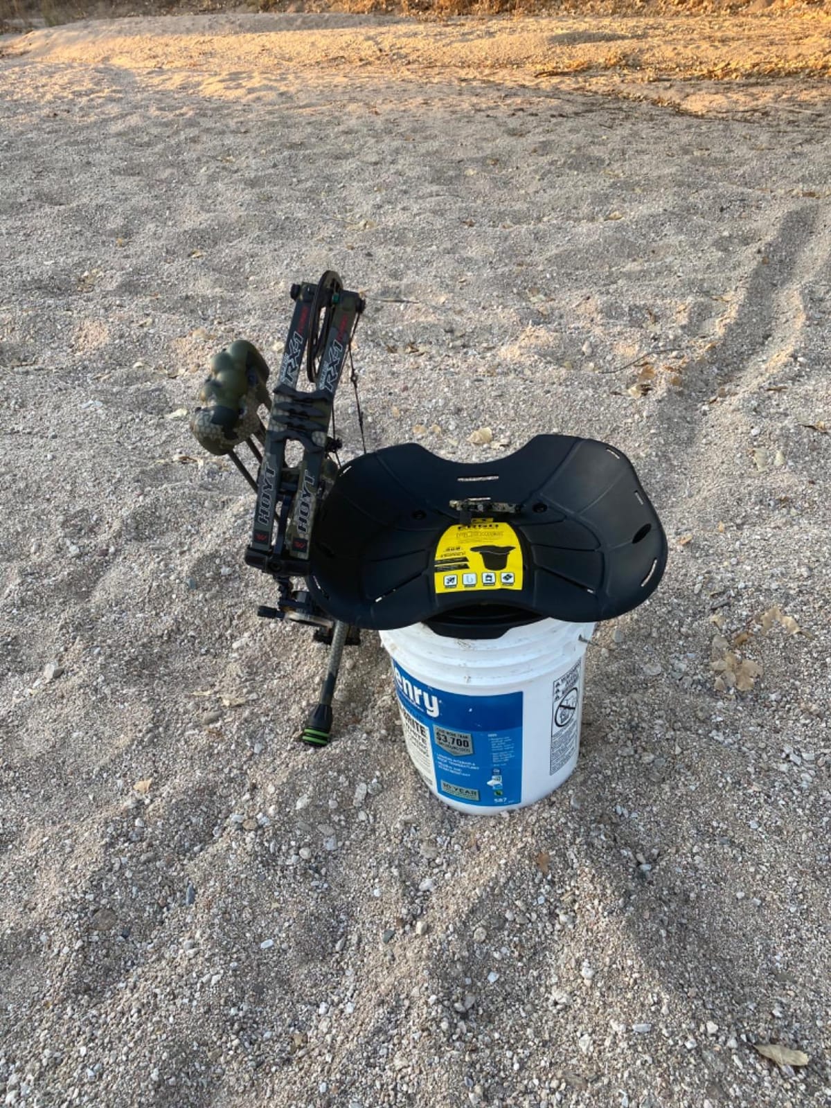 Hawk Ergo 360 Degree Bucket Top Seat - Silent Lightweight Comfortable Swiveling Portable Chair for Camping, Hunting, Fishing | Easily Mounts to Bucket customer photo 2