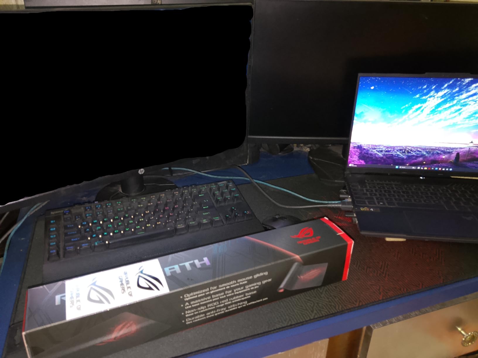 ASUS ROG Sheath Gaming Mouse Pad, Extra-Large customer photo 2