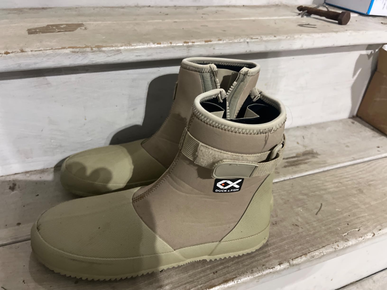 Duck and Fish Neoprene Flat Wading Shoe customer photo 1
