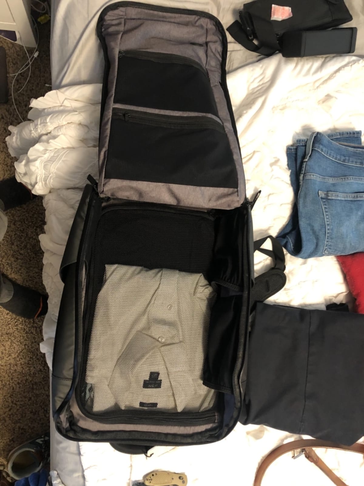 NOMATIC 20L Travel Pack - Travel Backpack For Men and Women - Black customer photo 2