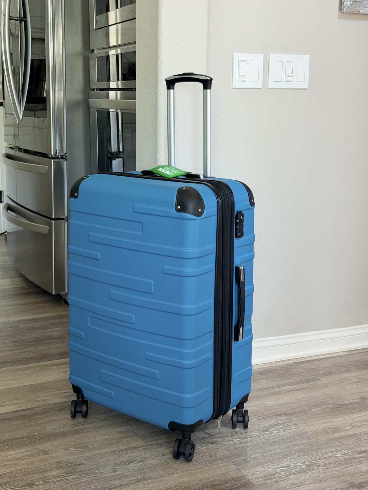 Coolife Hardside ABS Luggage, TSA Lock, Spinner Wheels, 3-Piece Set customer photo 2