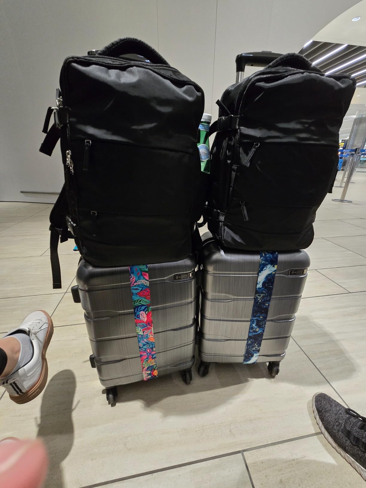 Coolife Carry On Luggage Hardside Suitcase with Spinner Wheels, 20in customer photo 1