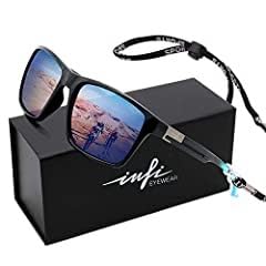 INFI Fishing Polarized Sunglasses for Men Driving Running Golf Sports Glasses Square UV Protection Designer Style Unisex customer photo 2