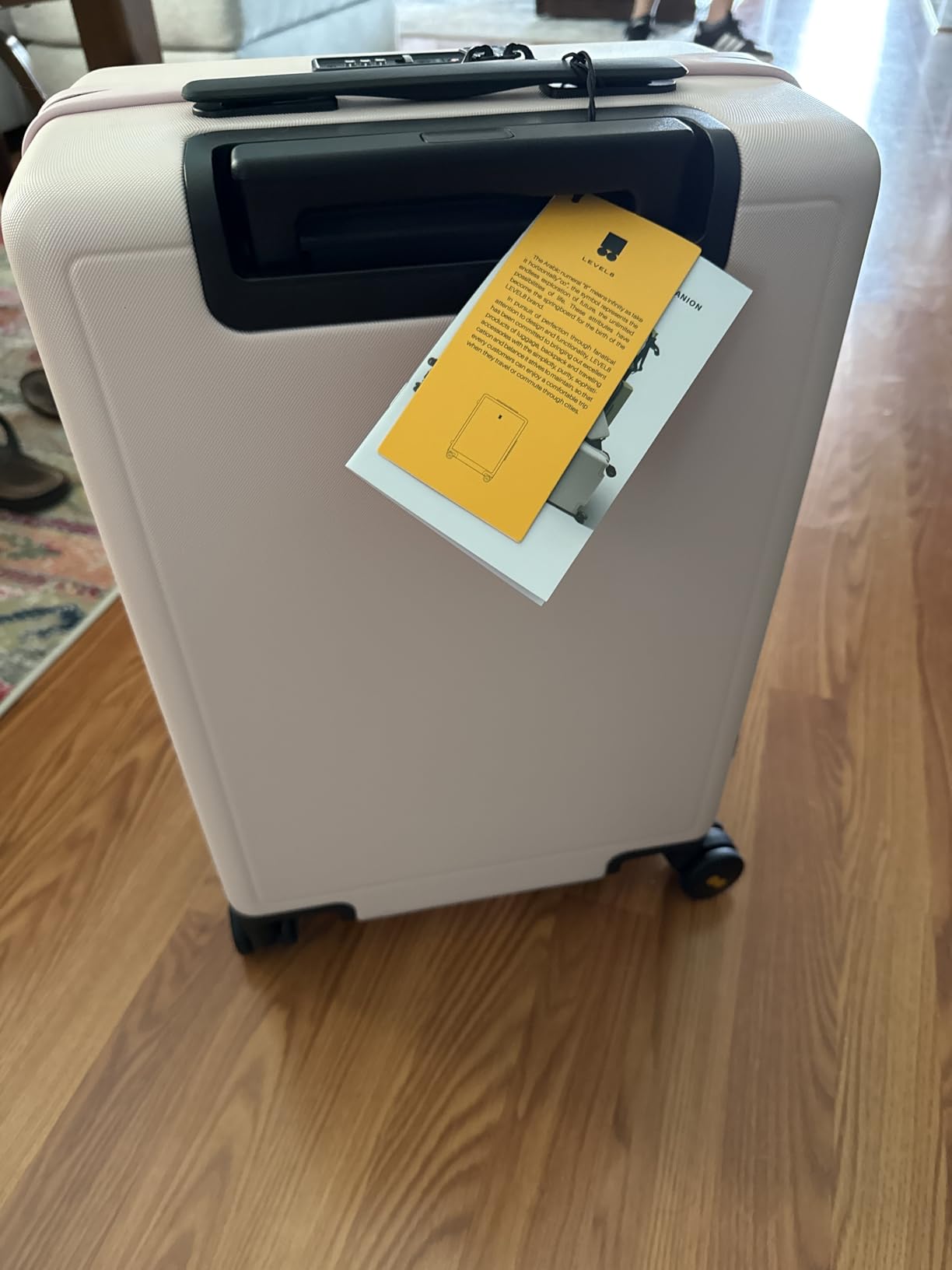 LEVEL8 Hard Shell 20 Inch Carry on Luggage Airline Approved, Polycarbonate customer photo 2