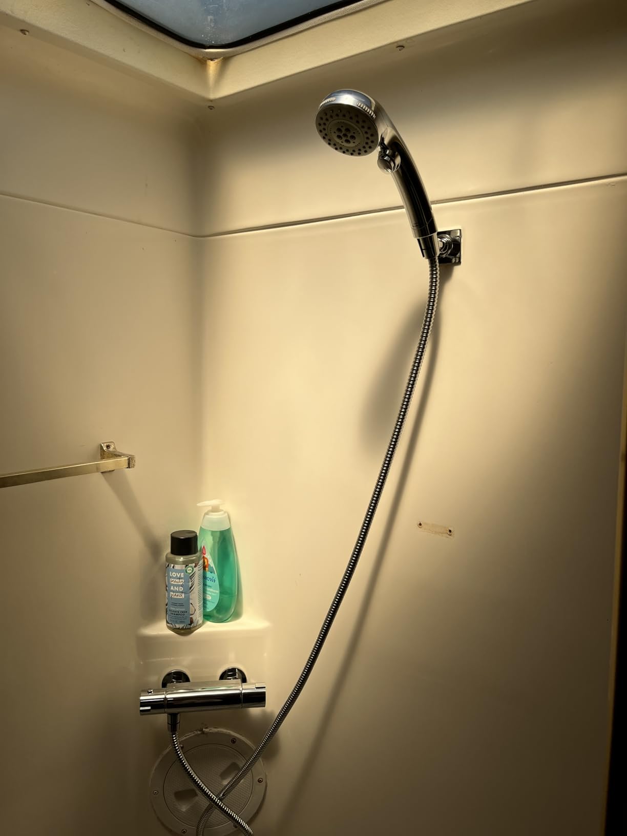 High Pressure Shower Head with Handheld Spray 6 Settings Chrome customer photo 1