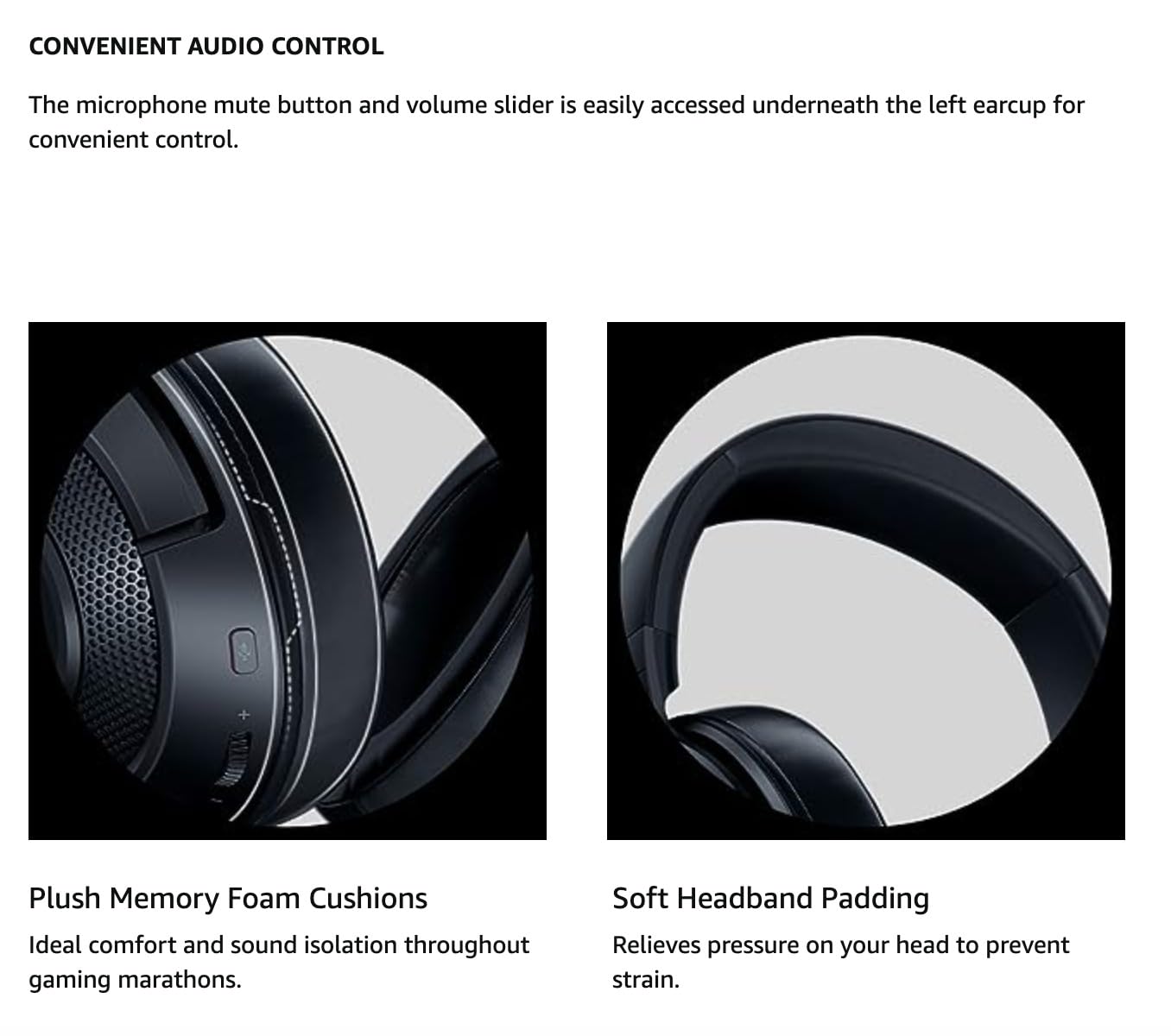 Razer Kraken X Lite Ultralight Gaming Headset: 7.1 Surround Sound - Lightweight Aluminum Frame - Bendable Cardioid Microphone - for PC, PS4, PS5, Switch, Xbox One, Xbox Series X & S, Mobile - Black customer photo 1