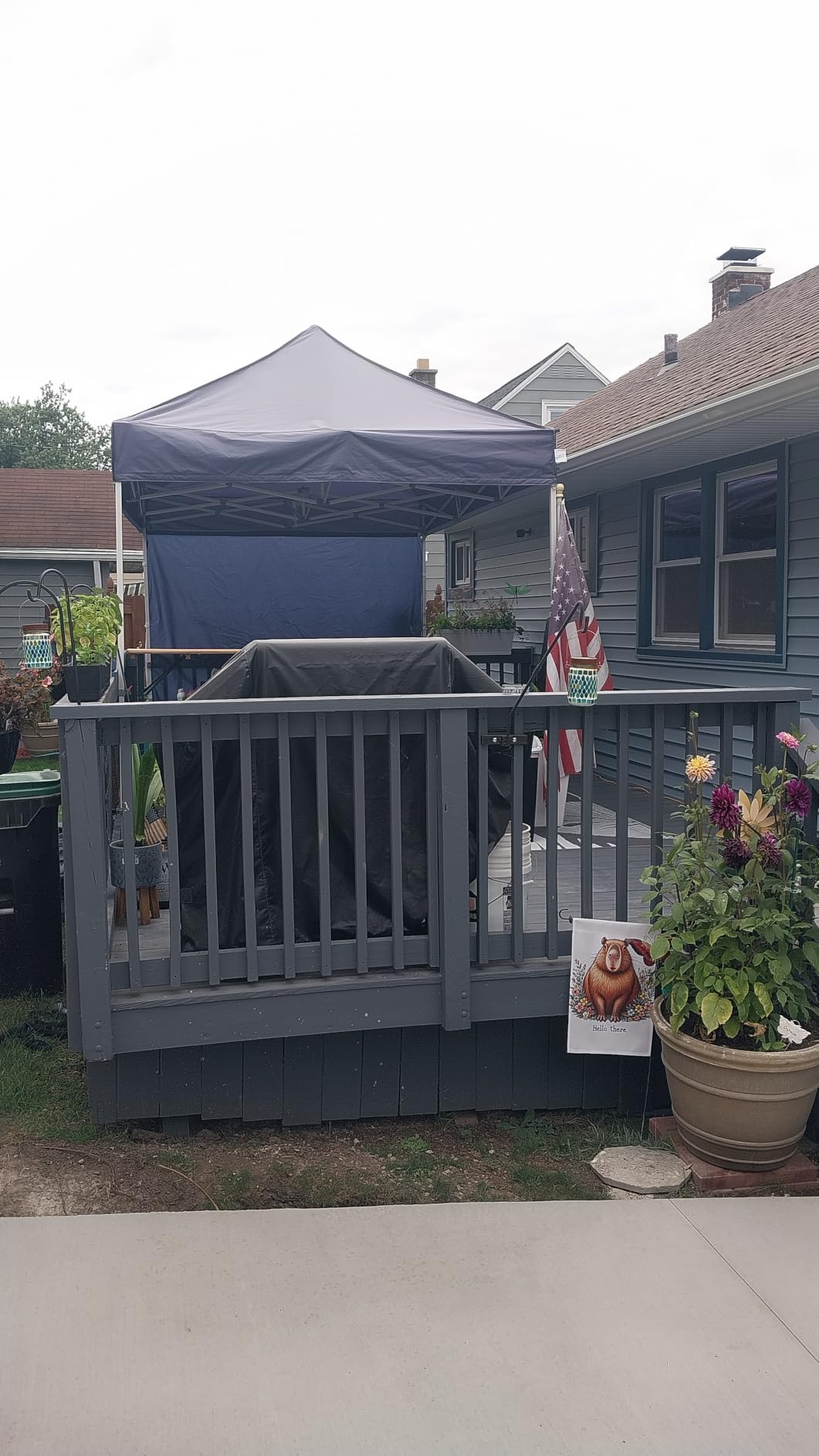 Eurmax USA 10x20 Pop Up Canopy Tent,Commercial Tent with Patented No-Tip Rolling Bag,4 Zippered Removable Walls,UV & Water Resistant Canopy Top,Heavy Duty Outdoor Gazebo,Instant Shelter(White) customer photo 1