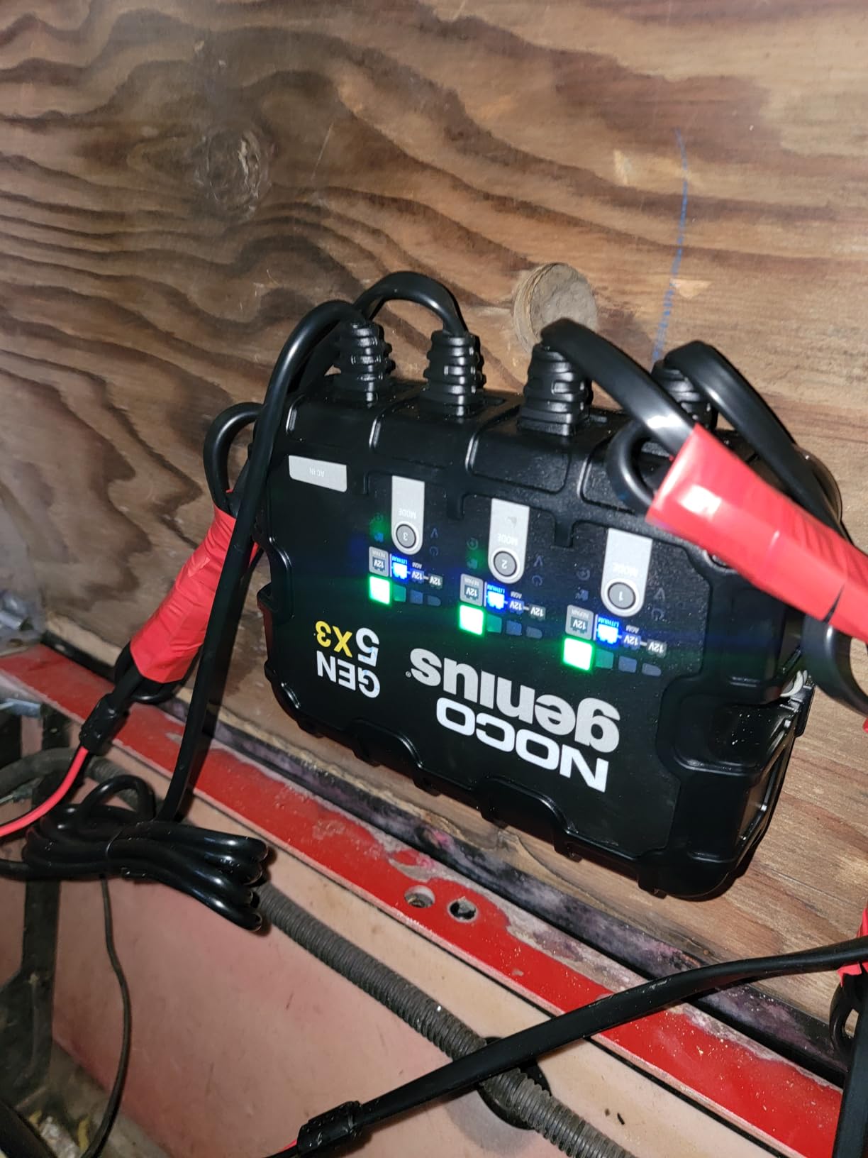 NOCO GEN5X3 12V 15A 3-Bank OnBoard Marine Battery Charger & Maintainer customer photo 1