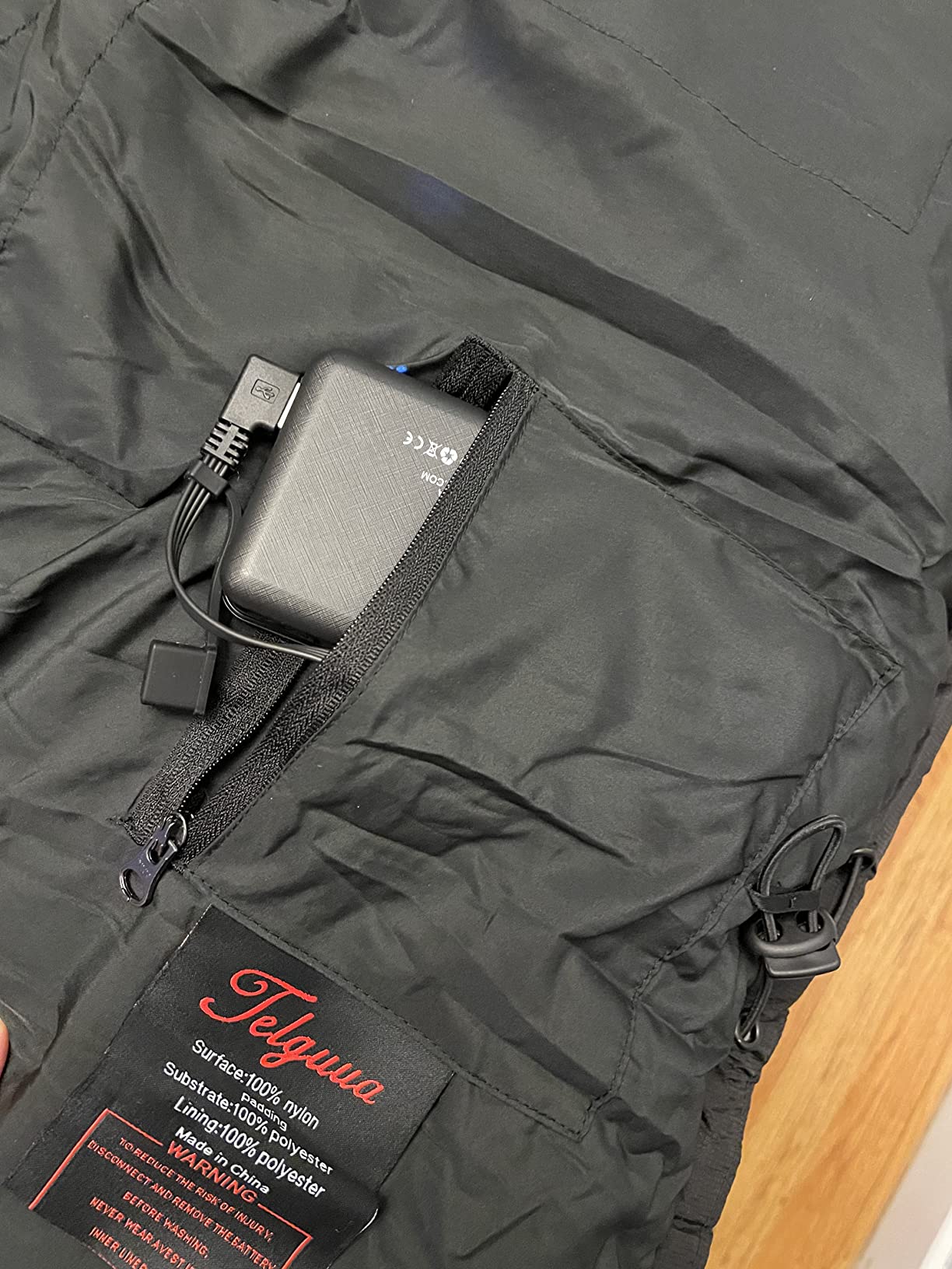 Telguua Heated Vest for Men with Battery Pack Included Men's Heated Vests customer photo 2