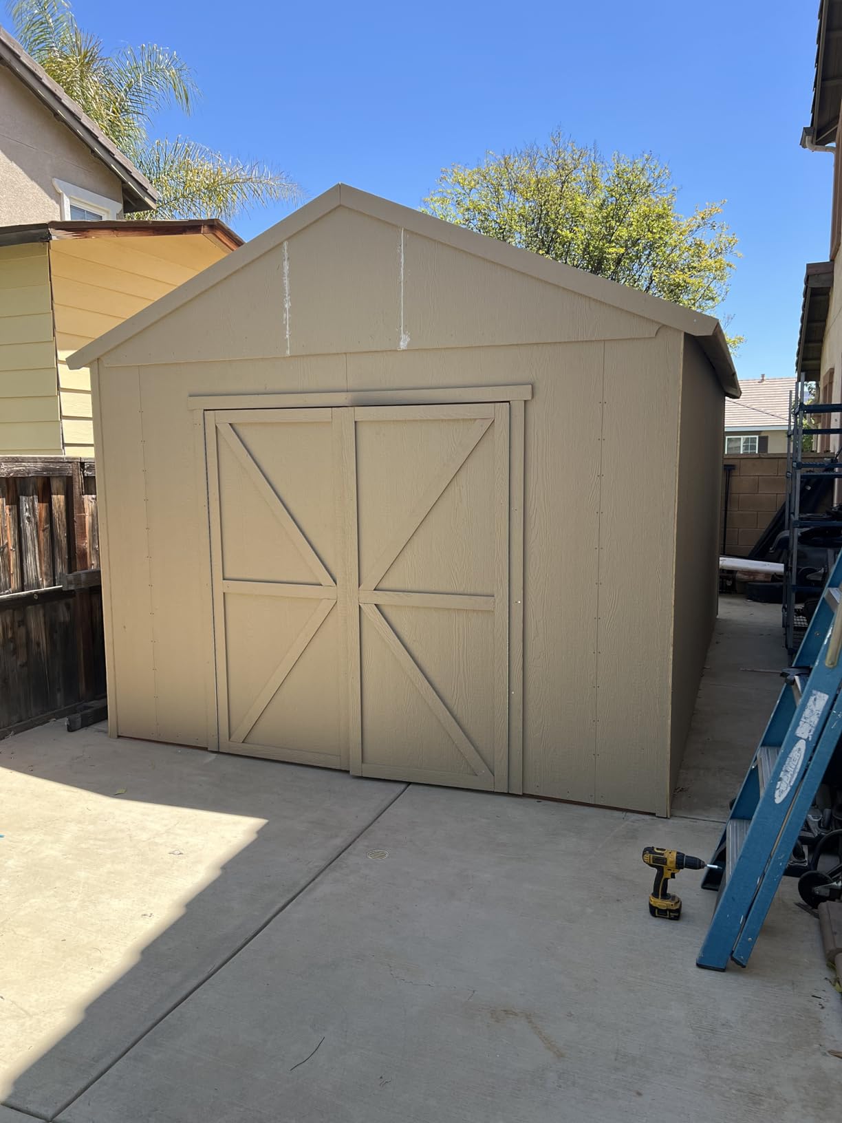 Handy Home Products Rookwood 10x10 Do-It-Yourself Wooden Storage Shed- Does not Include Floor kit, Paint, or Roofing Shingles customer photo 1
