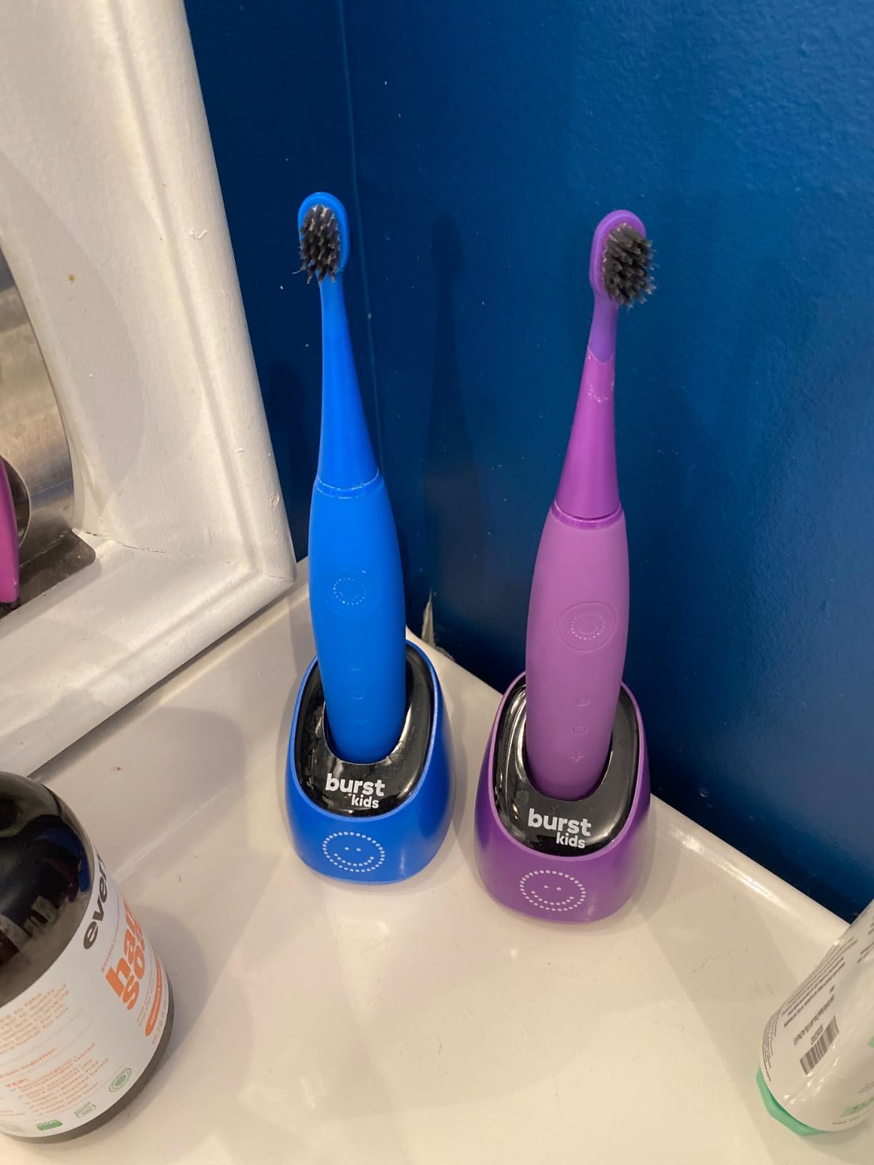 Burst Kids & Toddlers Electric Toothbrush (Pink) | Soft Bristles customer photo 2
