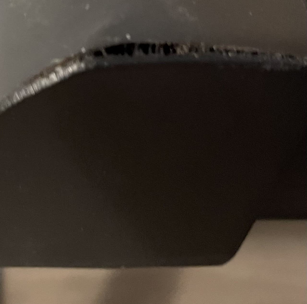 BINGTOO Computer Desk Glass Top Metal Frame, 55.1
