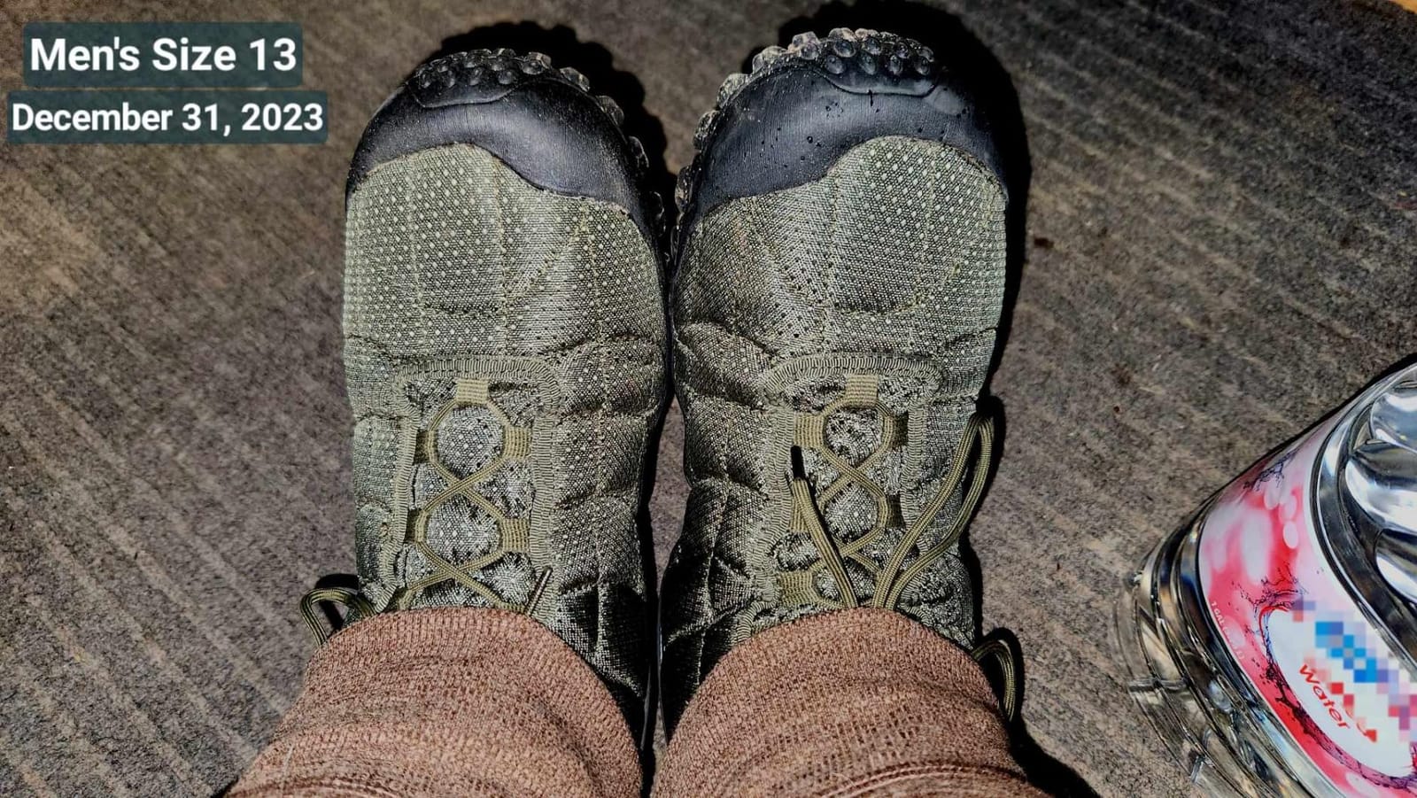 XPETI Men’s Crest Thermo High-Top Winter Hiking Boots Waterproof Insulated customer photo 2