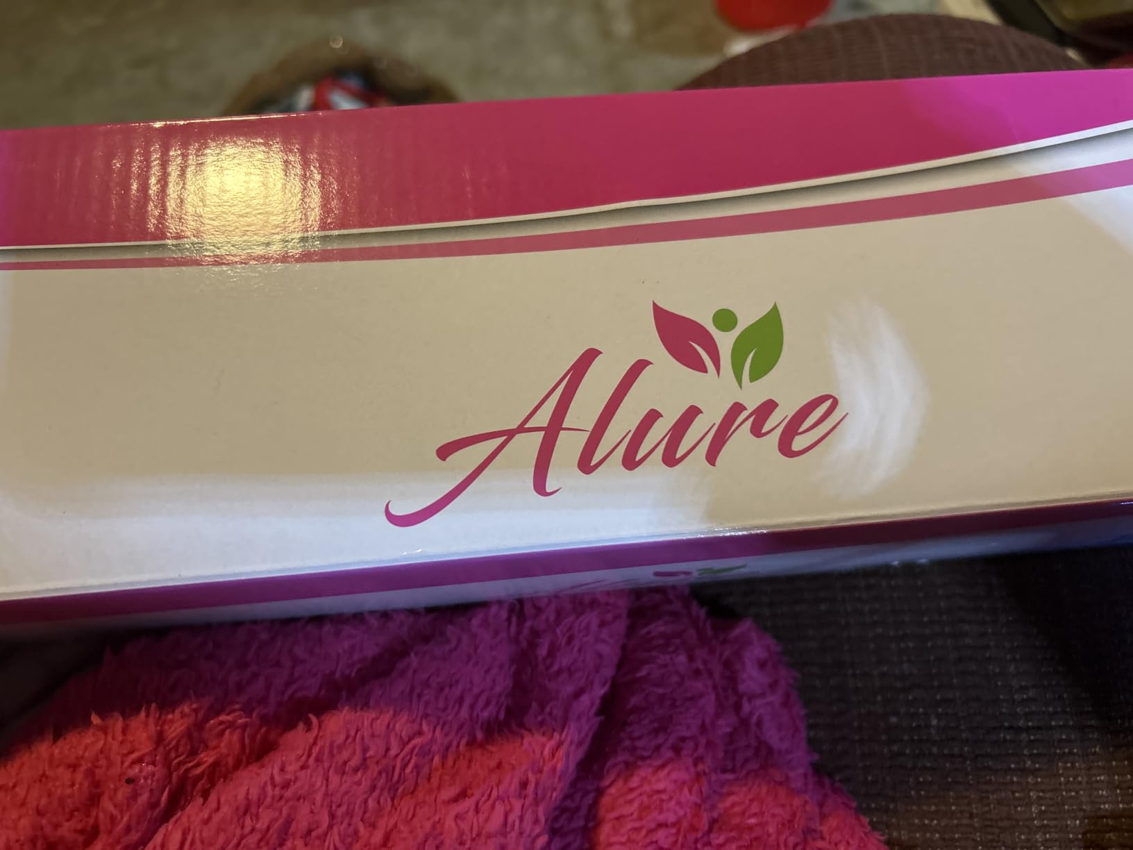 Alure Three Barrel Curling Iron Wand, 1 Inch Ceramic Tourmaline Hair Waver customer photo 2