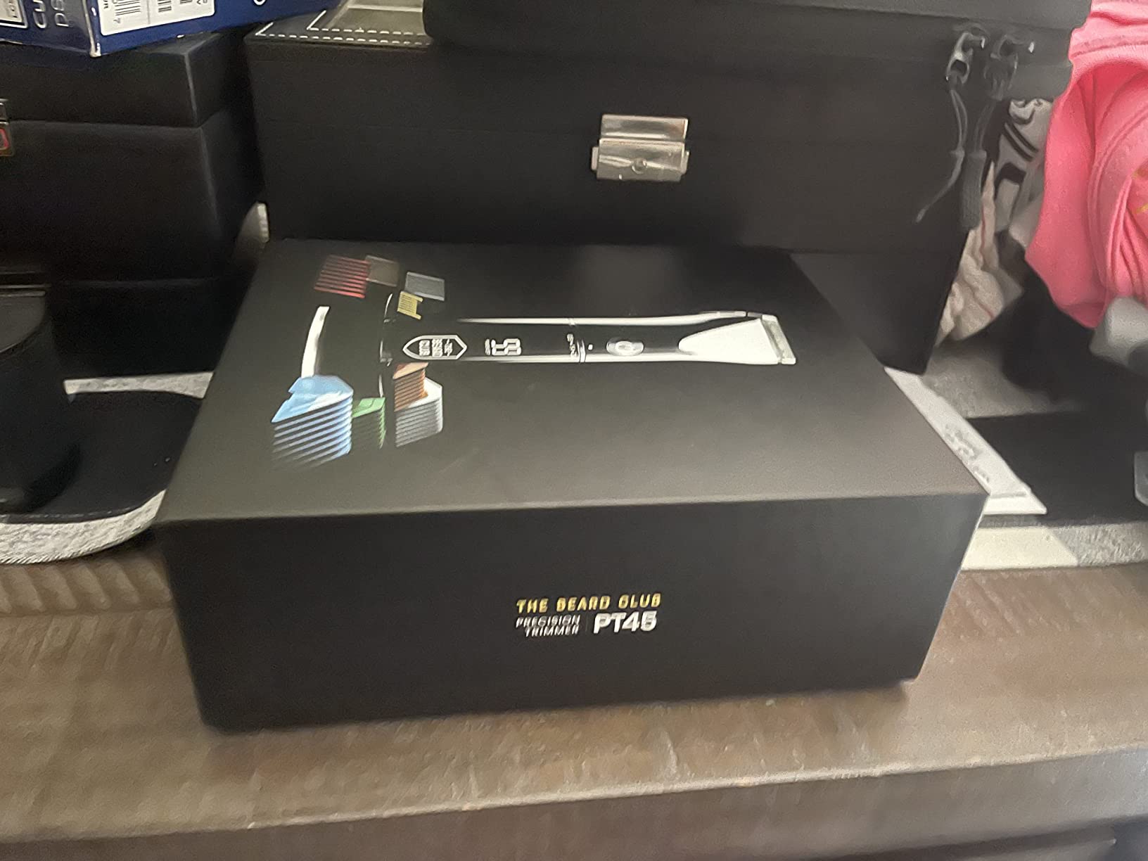 The Beard Club Beard Trimmer for Men - Electric Cordless Rechargeable Beard & Hair Trimmer - High Power 7000 RPM - 8 Color Guides 45 Unique Trim Lengths - Travel Lock customer photo 2