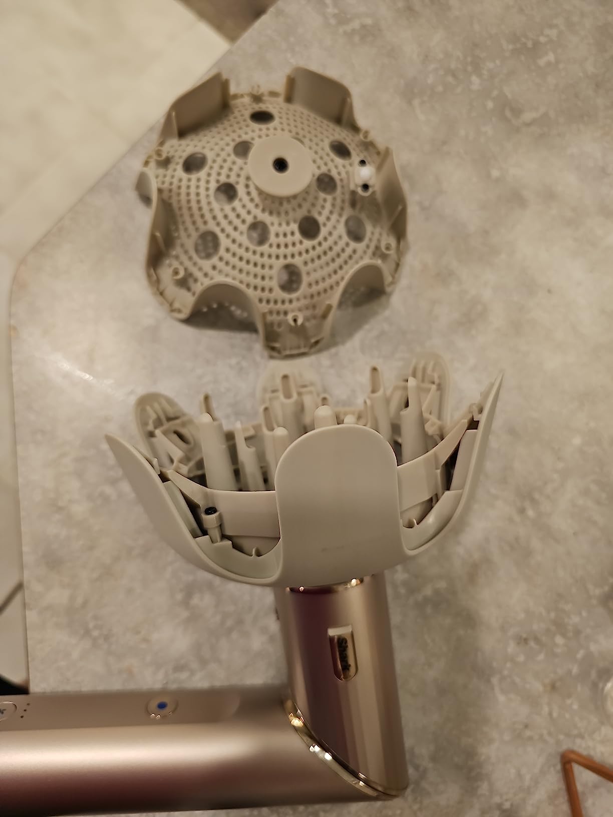Shark FlexStyle Curl-Defining Diffuser Attachment, Stone, XSKHD4DA customer photo 1