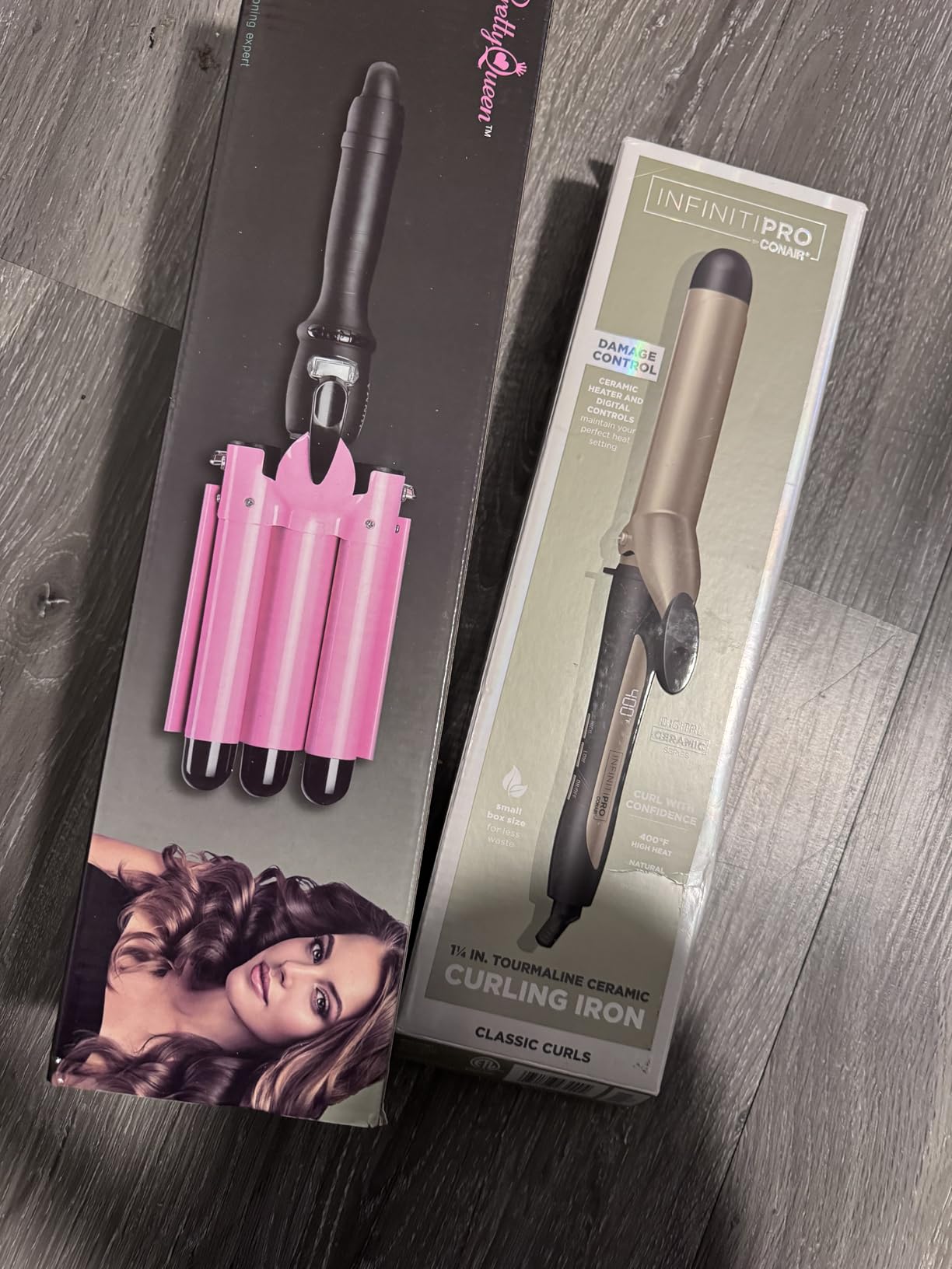Conair Infiniti Pro Curling Iron, Adjustable Heat, 1.75