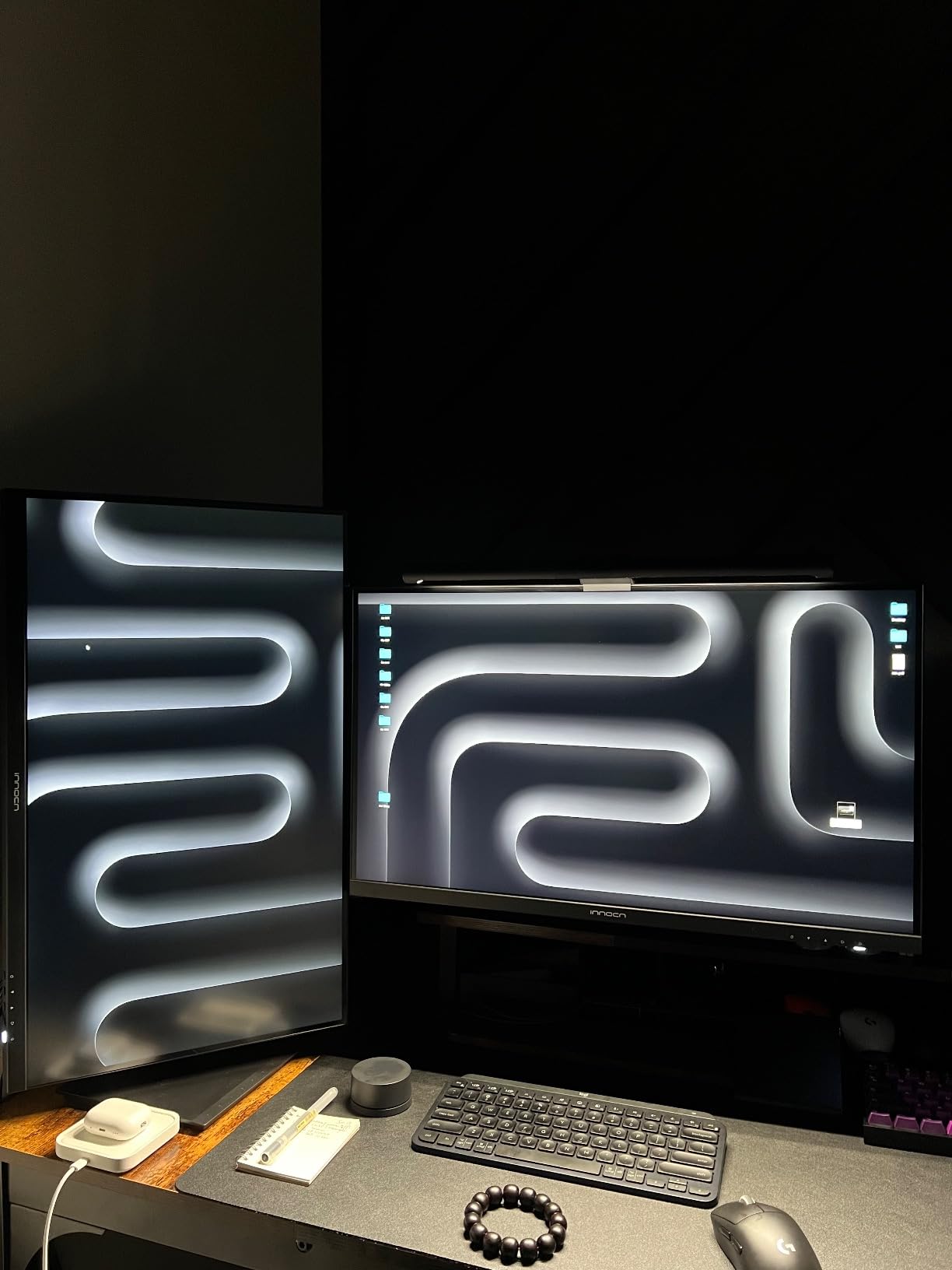 Xiaomi Mi Computer Monitor Light Bar - Wireless Control, Easy Installation, Extra Computer Lighting w/o Taking Desktop Space customer photo 2