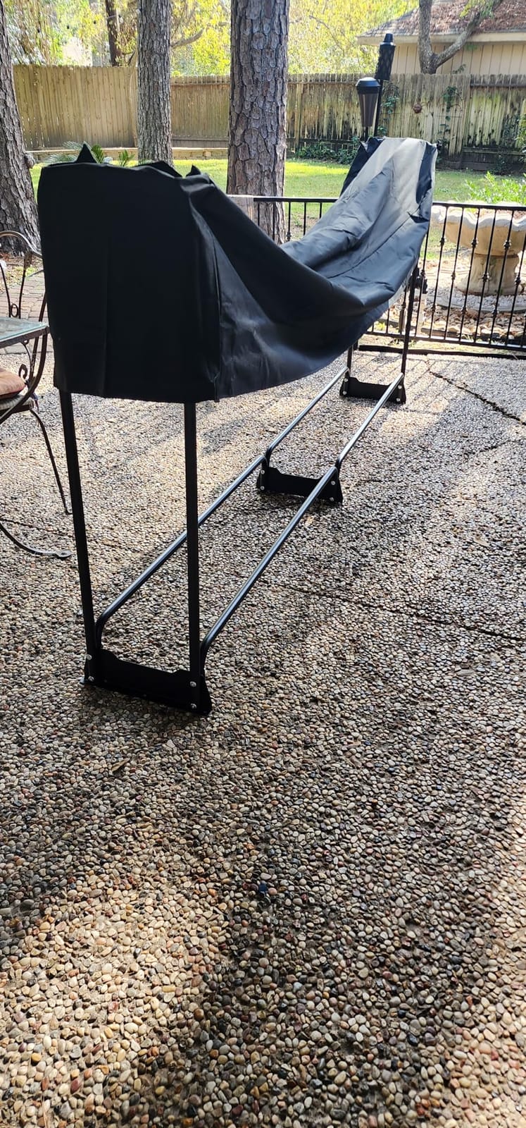 VEVOR 12.7FT Outdoor Firewood Rack with Cover, Firewood Holder for 3/4 Cord customer photo 1