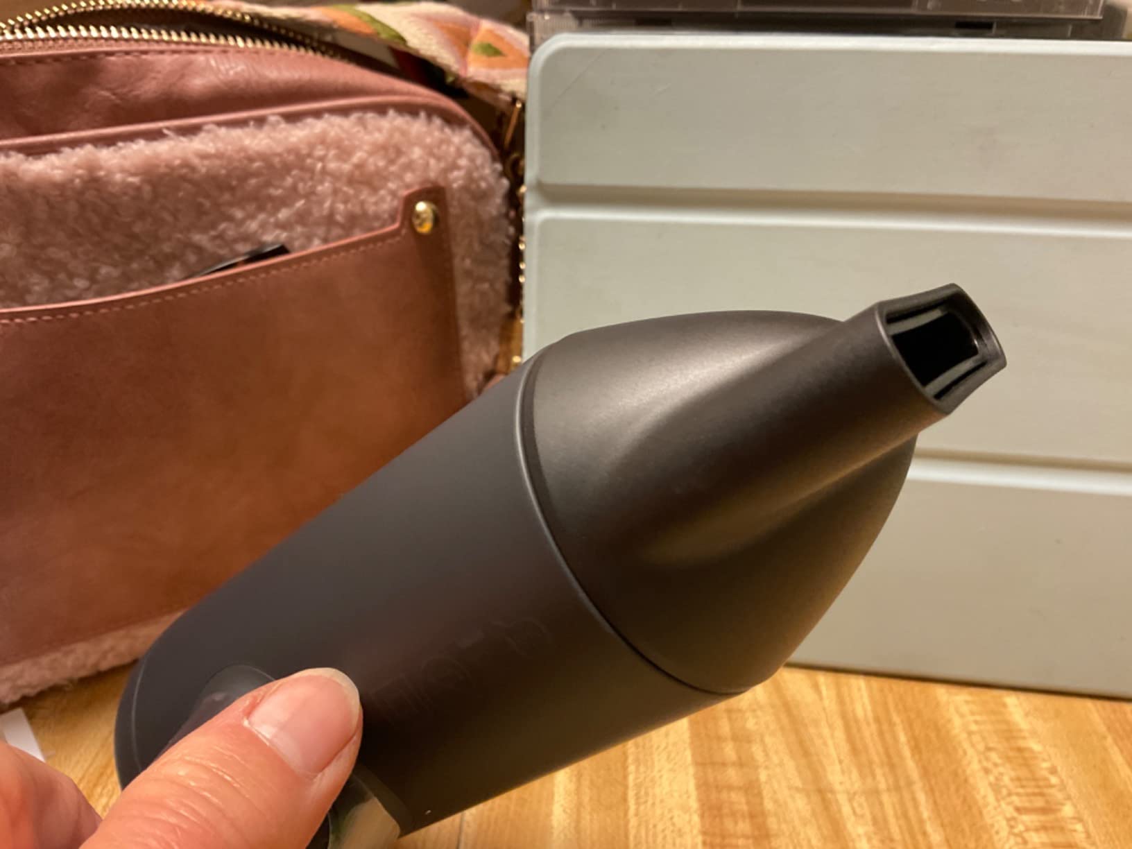 TYMO Ionic Hair Dryer for Women, Professional Blow Dryer with 110000 RPM Brushless Motor for Fast Drying, Travel Lightweight AIRHYPE Lite Hairdryer, Low Noise, 4 Temps & 3 Speeds for Man, Silver customer photo 2
