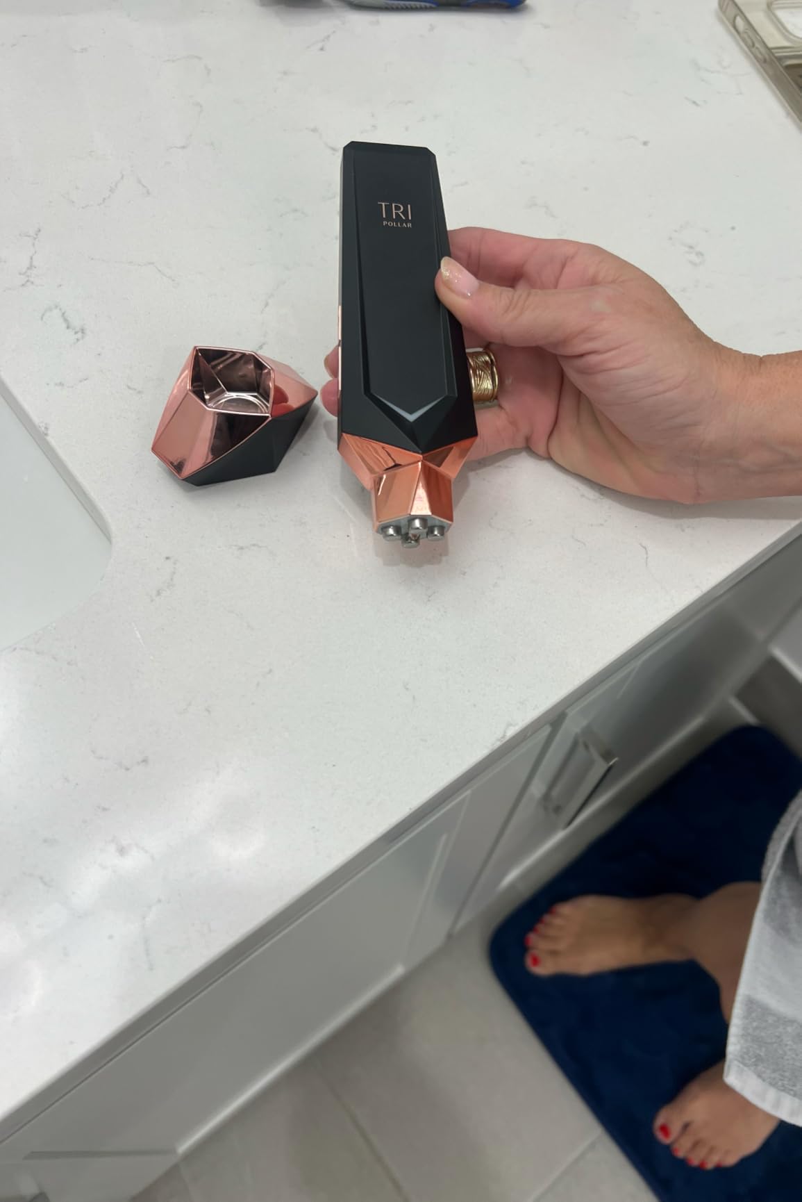 TriPollar Stop Vx 2 | Pollogen Stop U Model UXV Device | New Multi-RF + DMA Technology | at-Home Facial Device customer photo 1