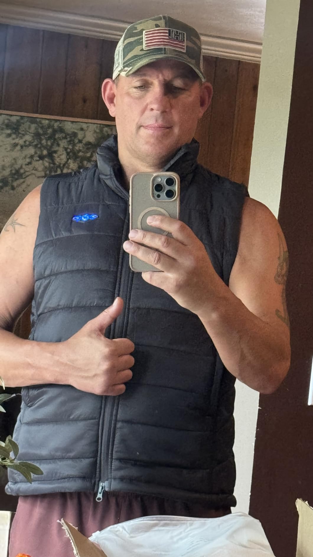 WASOTO Heated Vest for Men with 16000mAh Battery Pack Charger Lightweight for Cycling Glof Hunting customer photo 2