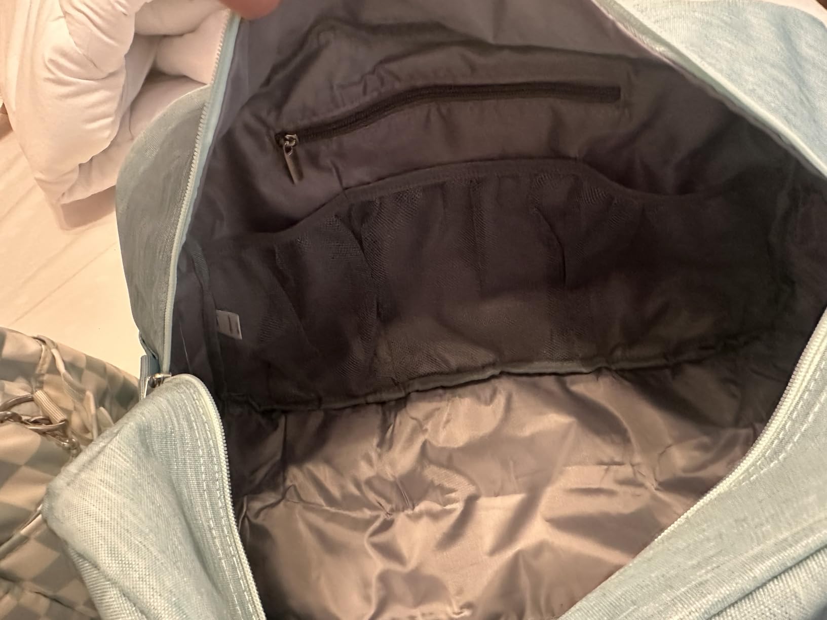Narwey Carry on Duffle Bag Underseat for Airplane, Personal Item Travel Bag customer photo 2