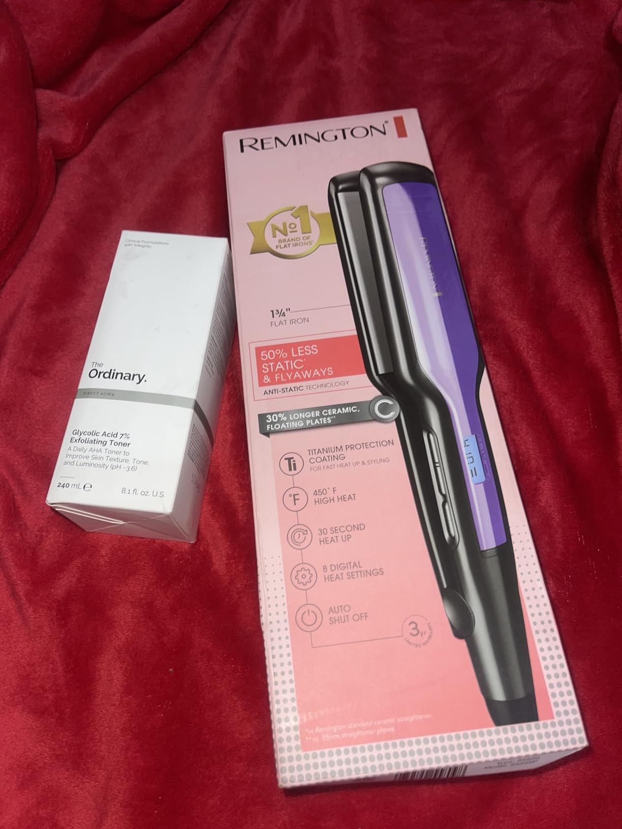 Remington Anti-Static Flat Iron, 1/2 Inch, Titanium + Ceramic Coating customer photo 2