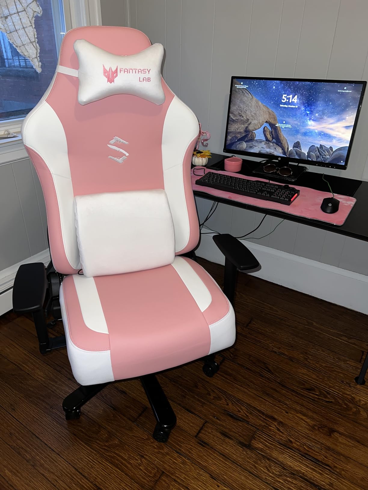 Big and Tall Gaming Chair 440LBS Gaming Chair with Metal Base Memory Foam Lumbar 4D Adjustable Armrest Computer Chair for Heavy People Ergonomic High-Back customer photo 1