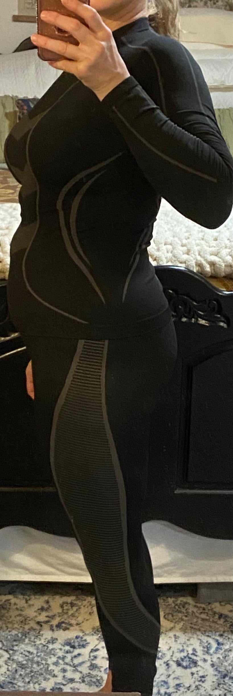 Roadbox Thermal Underwear Sets for Women, Long Johns Fleece Lined Top & Bottom, Warm Skiing Base Layer Cold Weather Winter customer photo 2