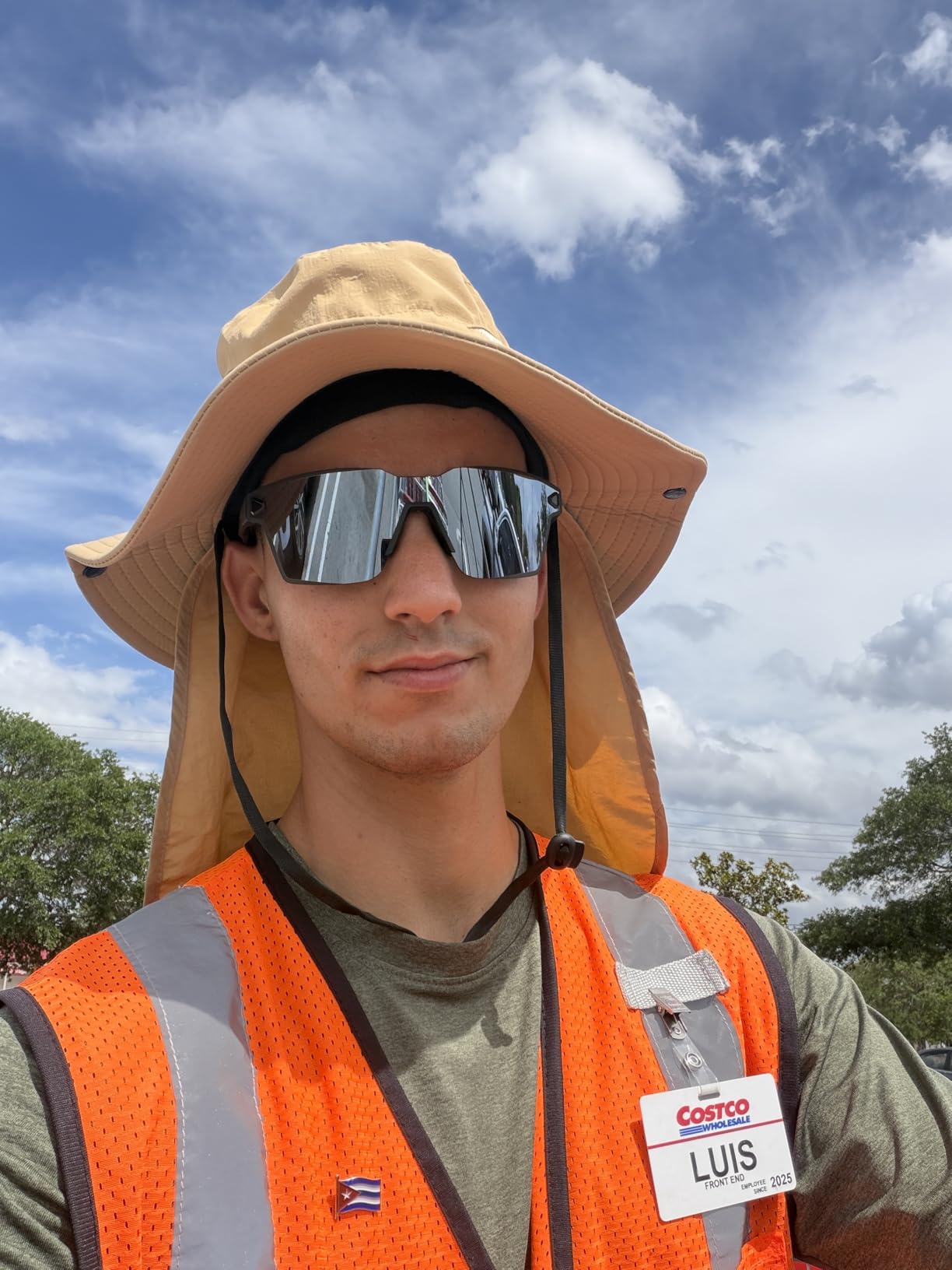 KastKing Tarkio Polarized Fishing Sunglasses, One Piece PC Lens Rimless customer photo 2