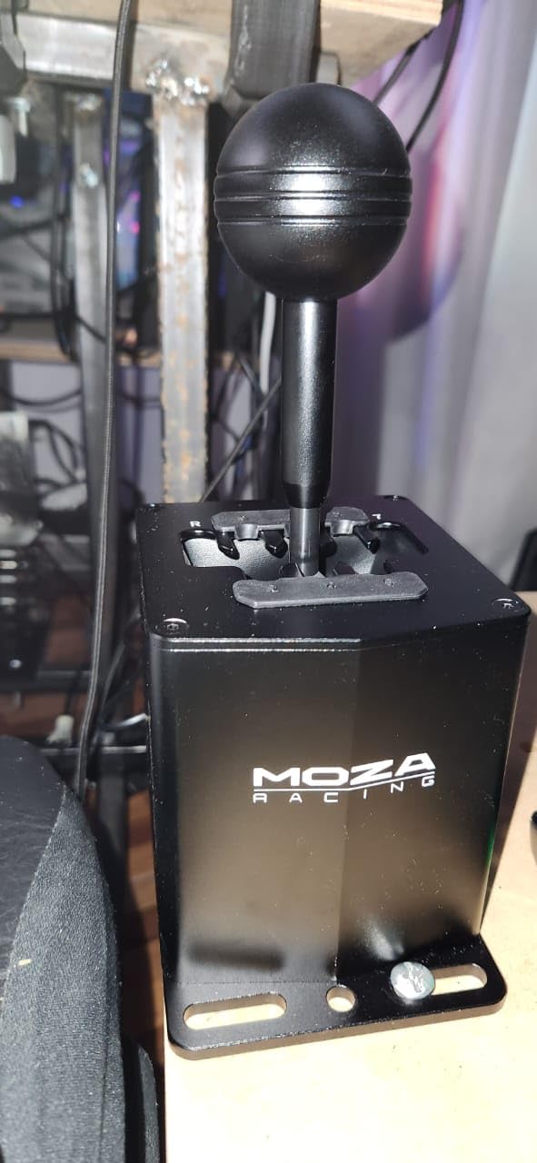 MOZA HGP Shifter Car Driving Simulator Racing Stick PC, Black customer photo 1