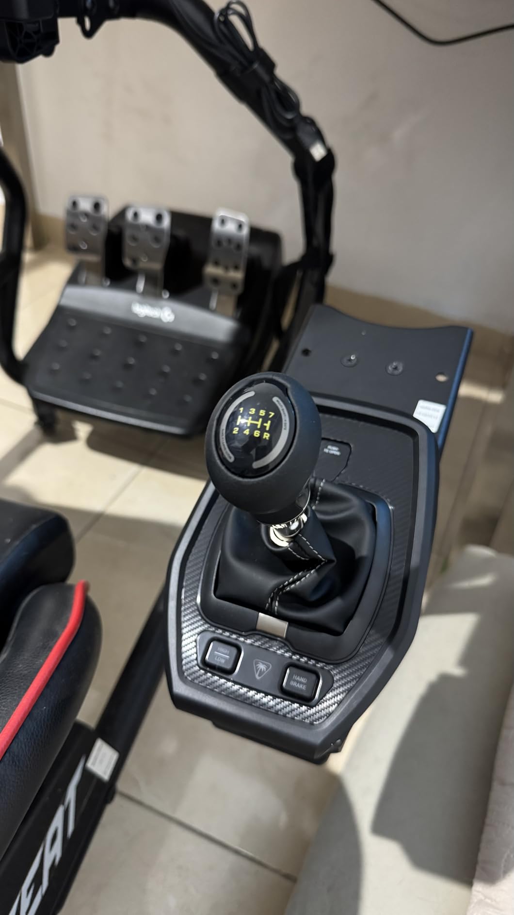 Turtle Beach VelocityOne Multi-Shift Sim Racing Shifter, Handbrake Xbox, PC customer photo 1