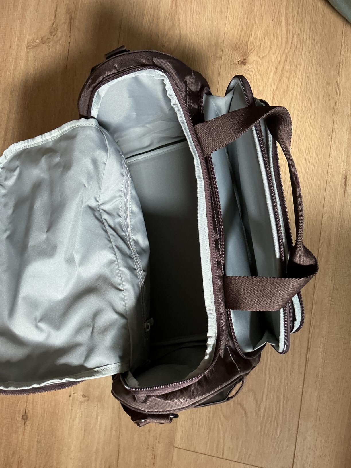 HanTrip 16 Inch Under Seat Carry On Duffle Bag for Airplanes, Blue customer photo 1