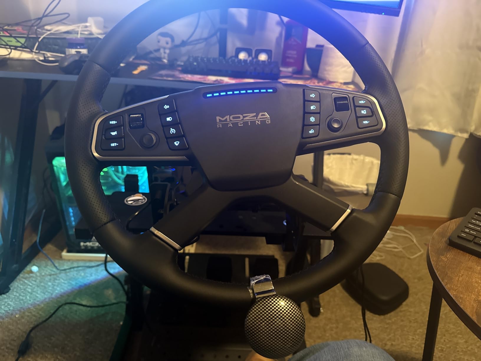 MOZA R5 Trucking Simulator Truck Driving Sim Racing Bundle for PC, Black customer photo 1