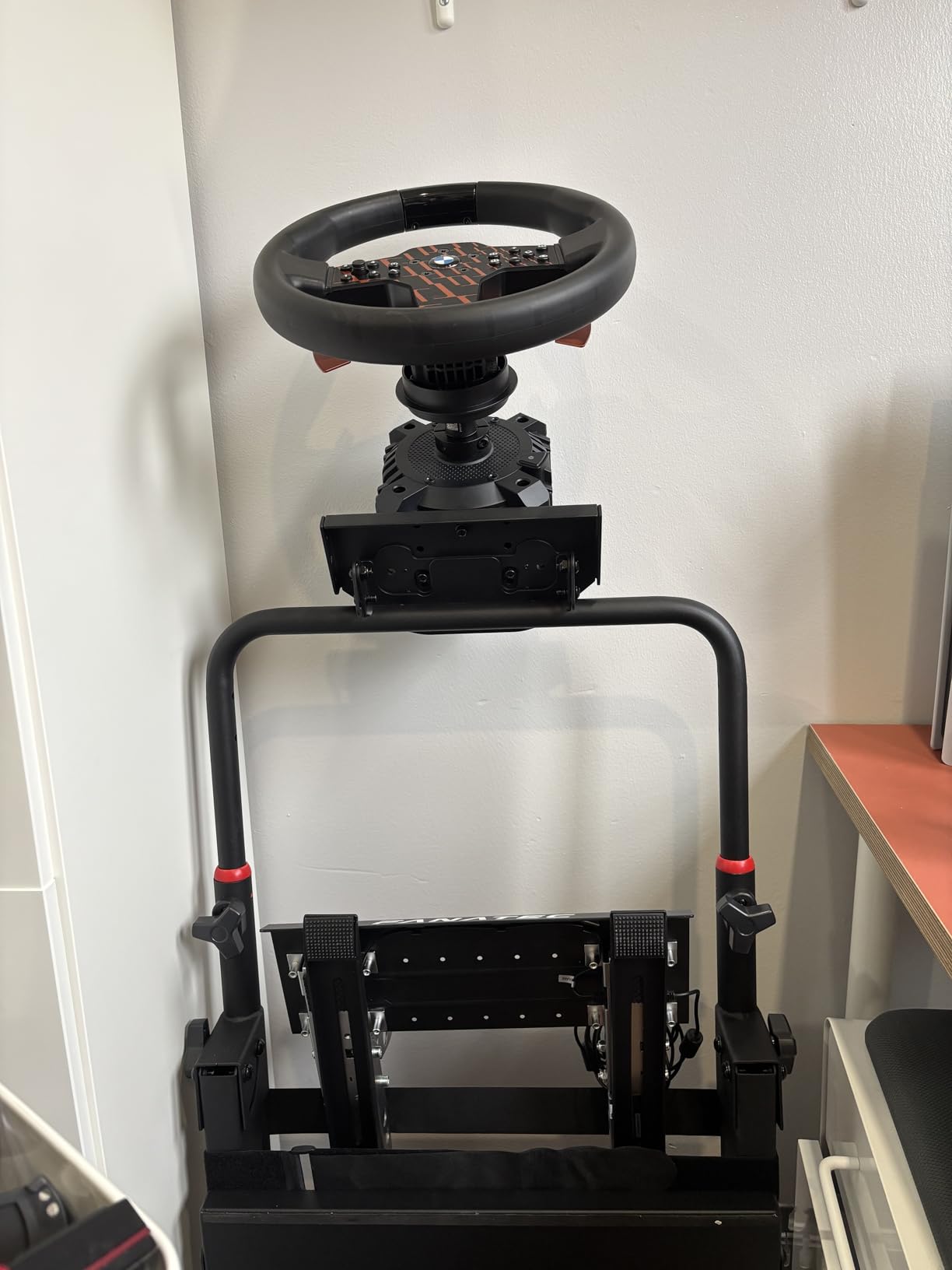 ARES WING Sim Racing Wheel Stand Foldable with Chair Fixing Slot customer photo 2