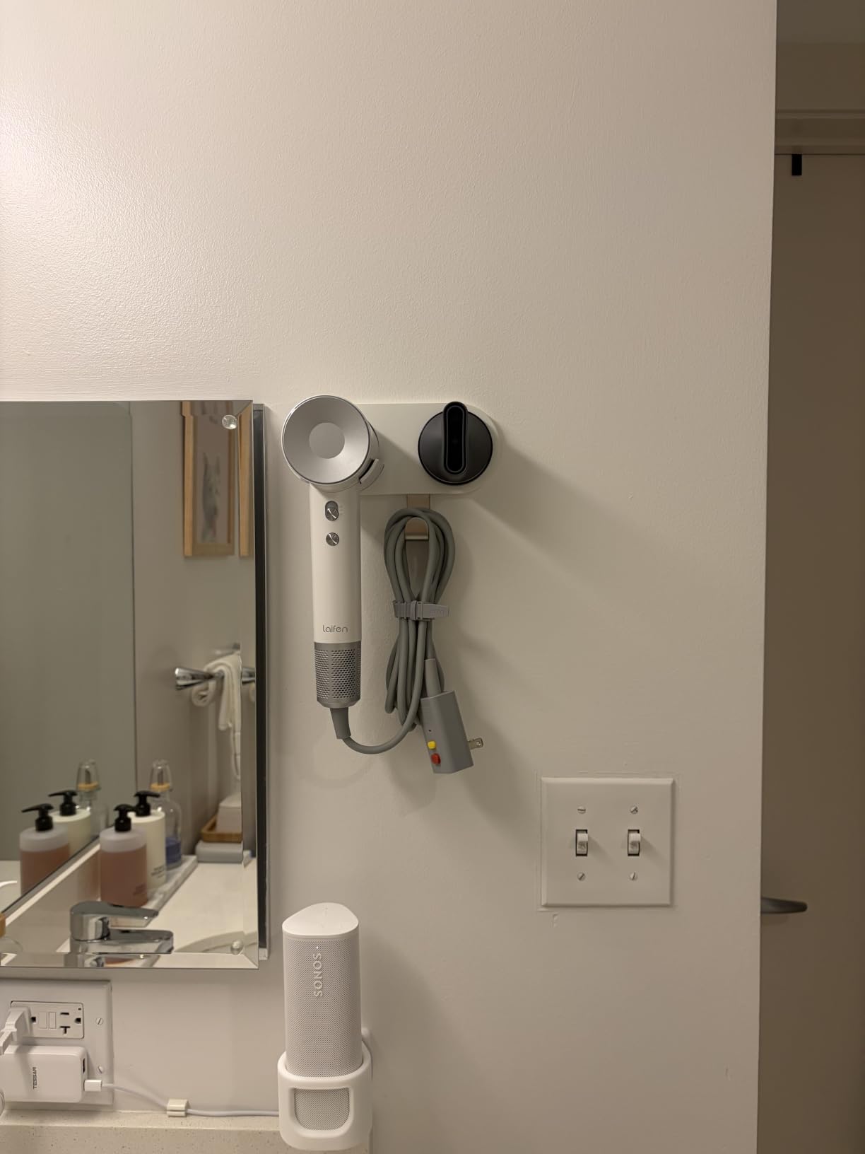 Laifen Swift Professional High-Speed Hair Dryer, 200M Negative Ions, Silver customer photo 2