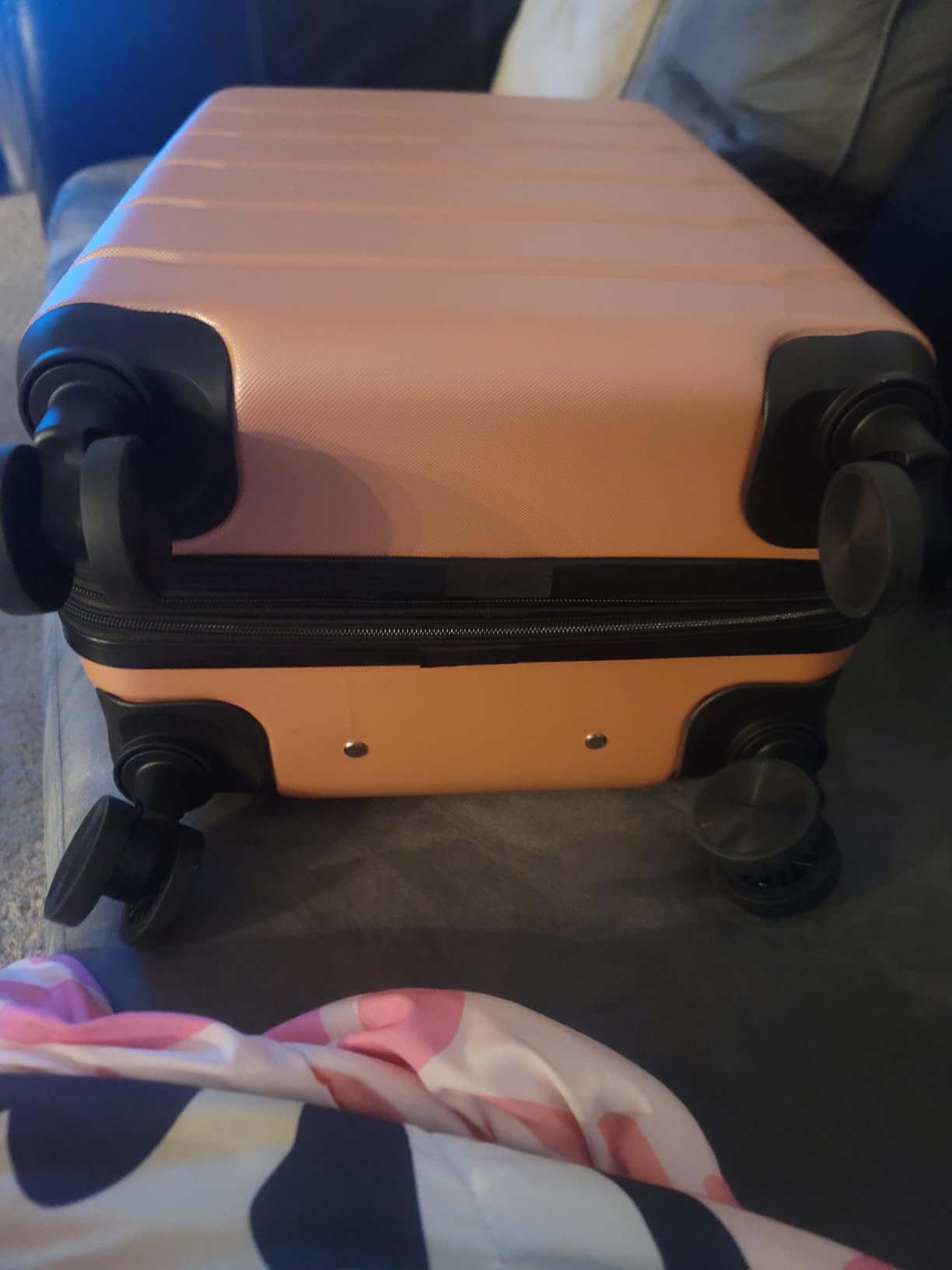 Sweetcrispy 3 Piece Luggage Set, Expandable Suitcase with Spinner Wheels customer photo 2
