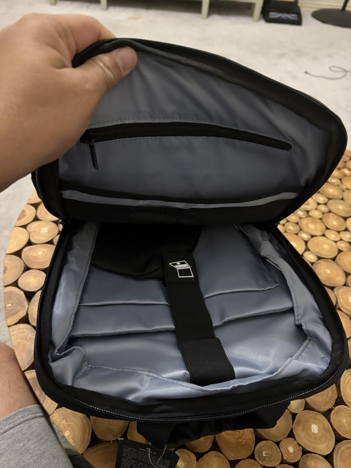 Backpack for Men Slim & Expandable Travel Laptop Backpack with USB Charging Port Water Resistant Anti-Theft Business Backpack Fits 15.6In Laptop for Commute Work College with Small Bag(Business Black) customer photo 1