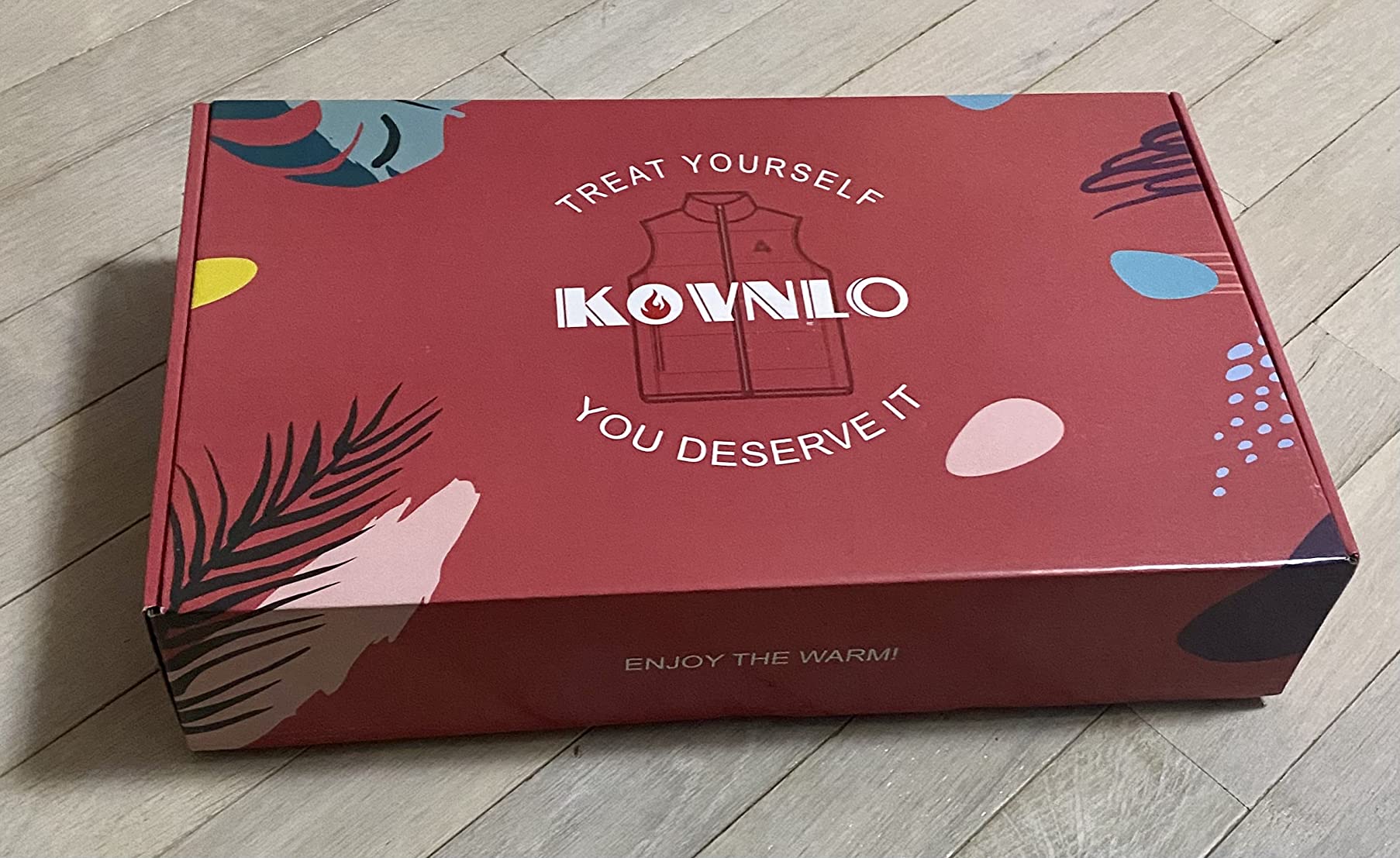 KOVNLO Heated Vest for Men With Battery Pack Included, Smart Controller with Lights-out Design, Electric Heated Jackets customer photo 2