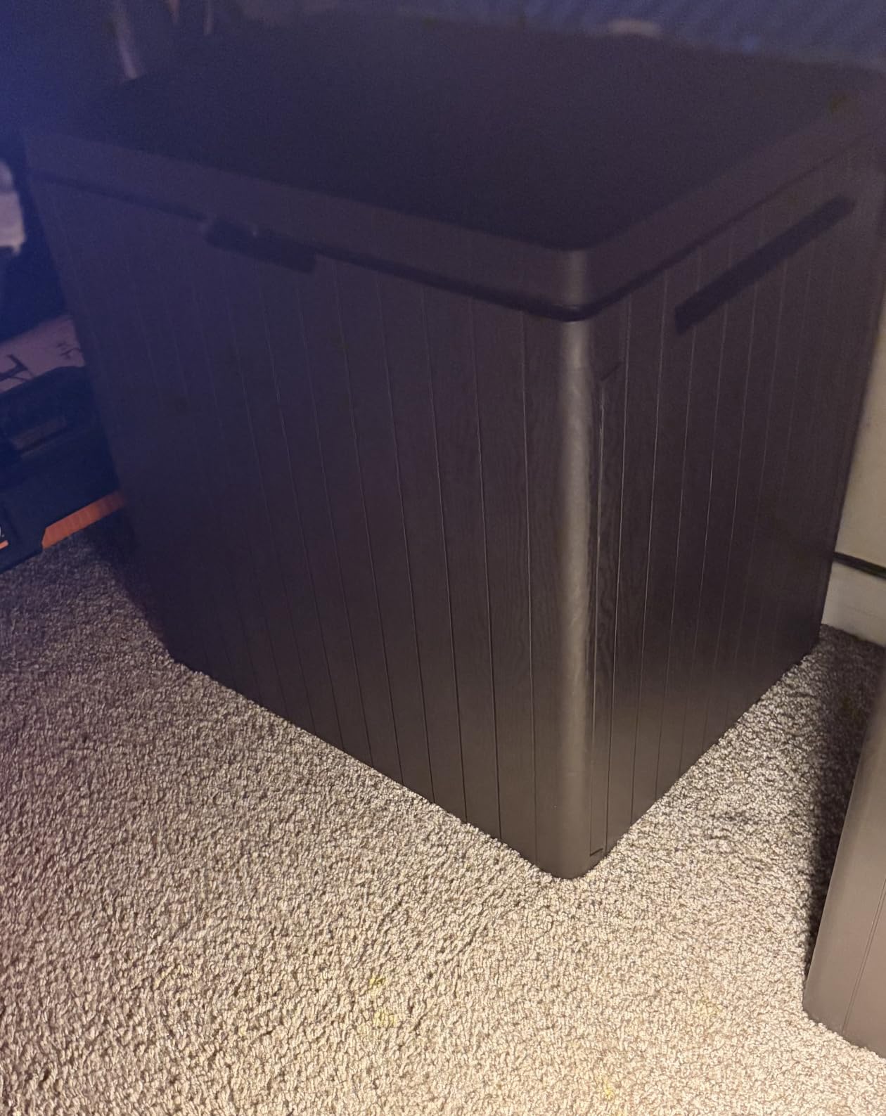 Keter City 30 Gal Outdoor Storage Box and Patio Side Table customer photo 2