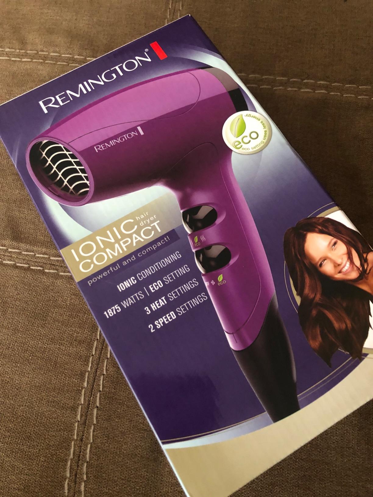 Remington Ionic Compact Hair Dryer, 1875W, Portable Anti-Frizz Dryer customer photo 2