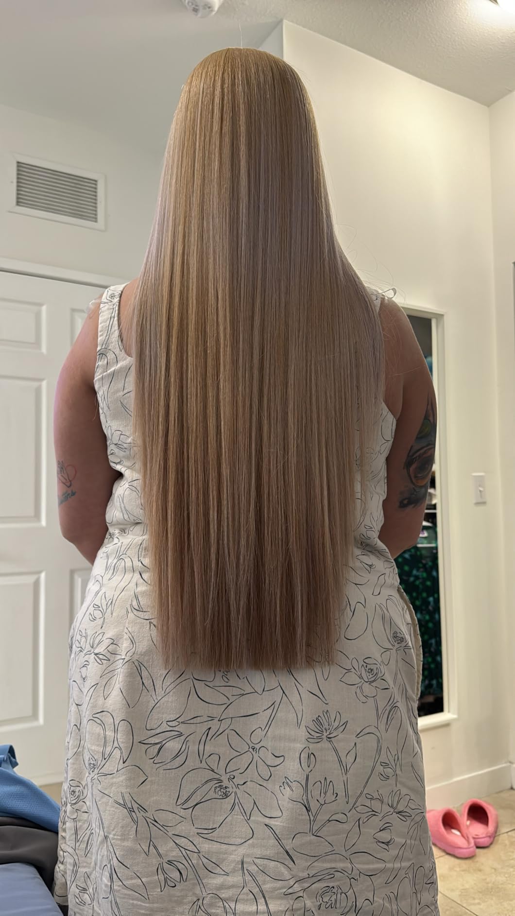 Wavytalk Steam Hair Straightener Steam Sesh for Less Heat Damage, Flat Iron customer photo 1