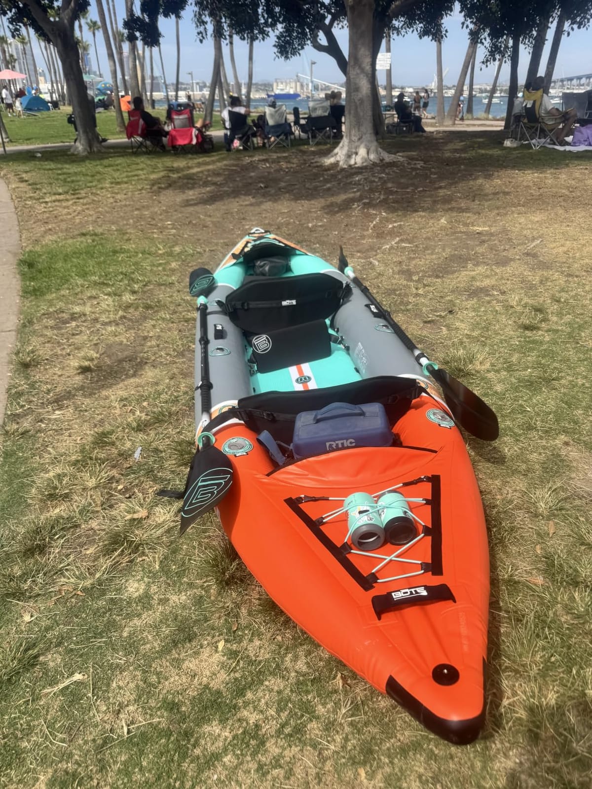 BOTE Koda Aero Inflatable Kayak Packable for Single Rider Adults Kids Family Friendly Blow Up Fishing MAGNEPod Compatible, Multiple Sizes customer photo 1