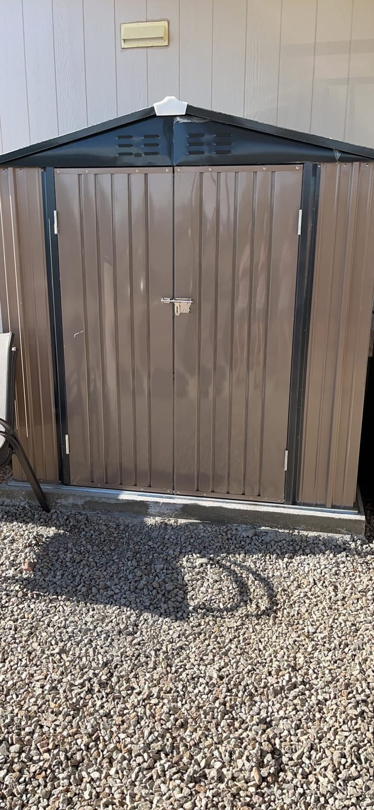 UDPATIO Outdoor Resin Storage Shed 6x4 FT Weatherproof with Floor, Grey customer photo 2