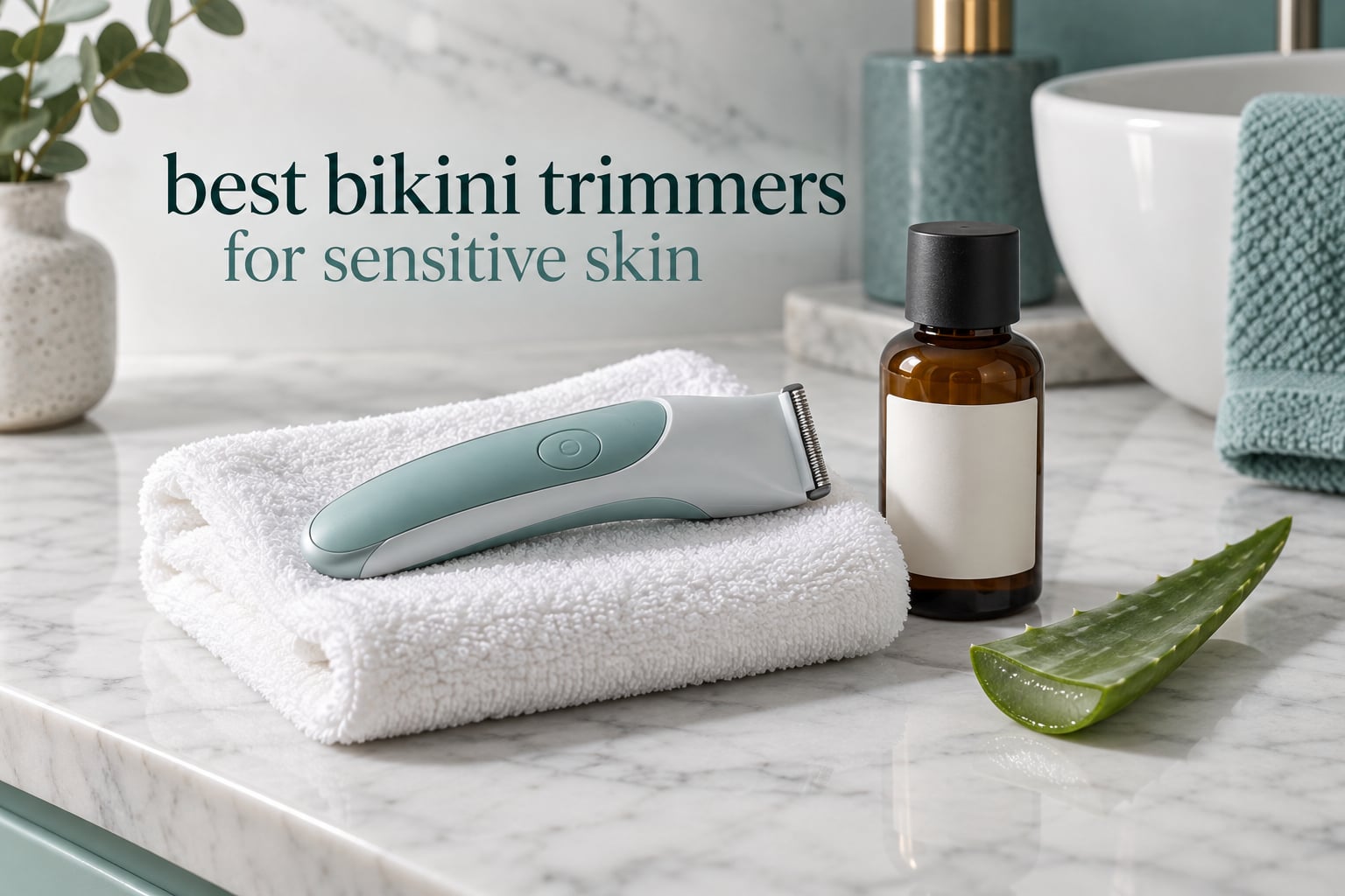 best bikini trimmers for sensitive skin