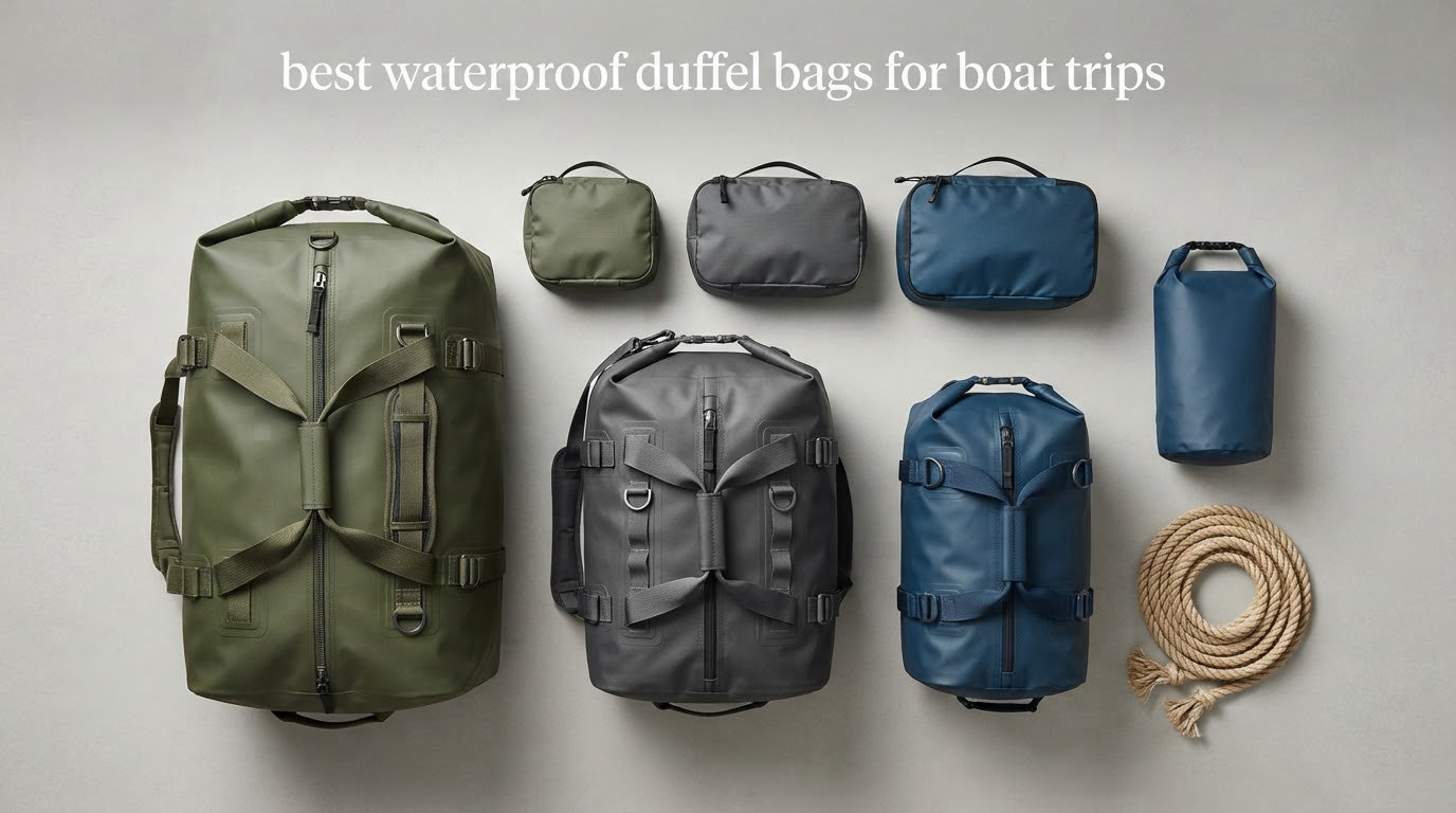 best waterproof duffel bags for boat trips