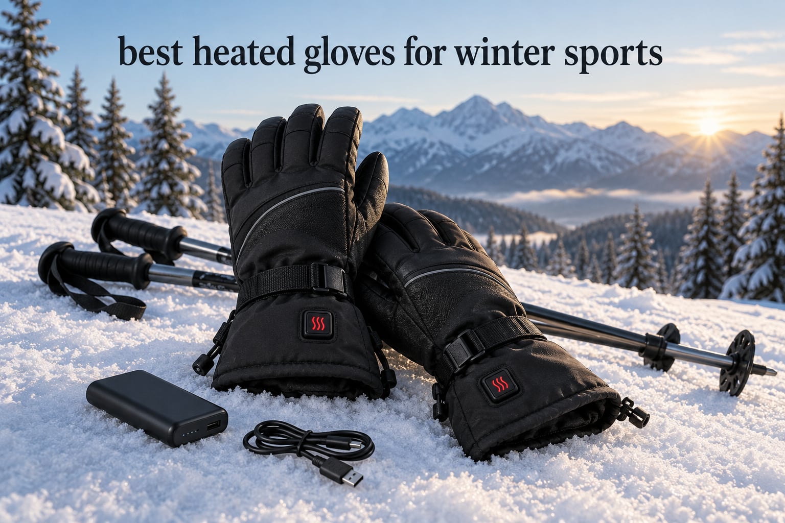 best heated gloves for winter sports
