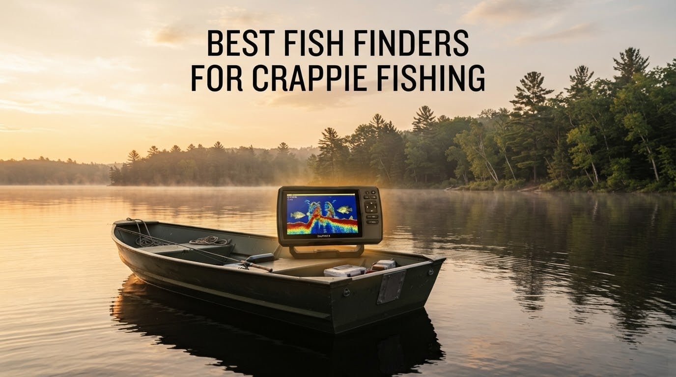 best fish finders for crappie fishing